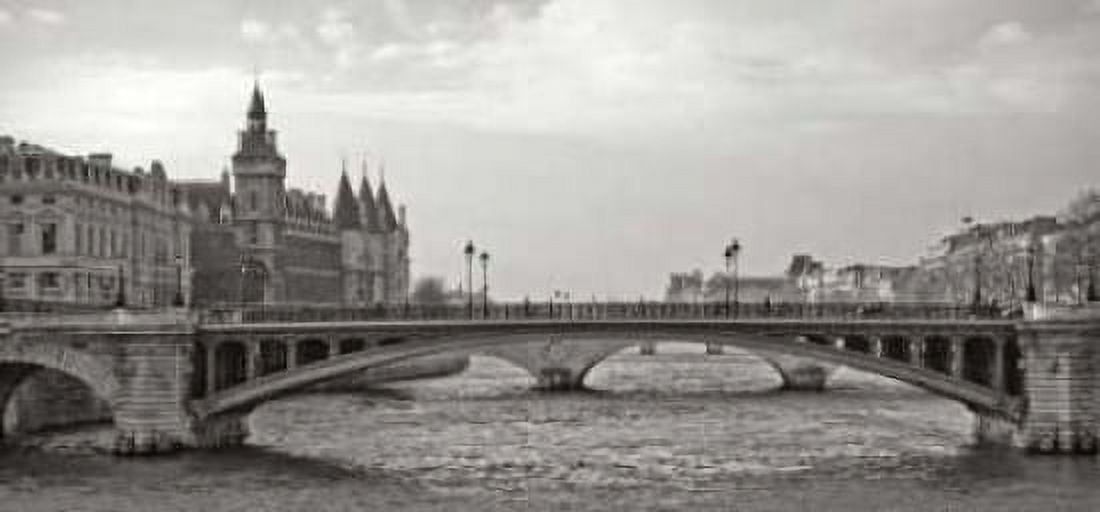Bridges of Paris I Canvas Art - Rita Crane (24 x 48)
