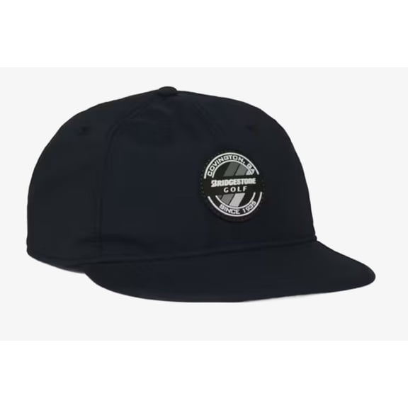 Bridgestone 6-Panel Crusher Hat (Navy, Adjustable) Golf Cap 2025 NEW