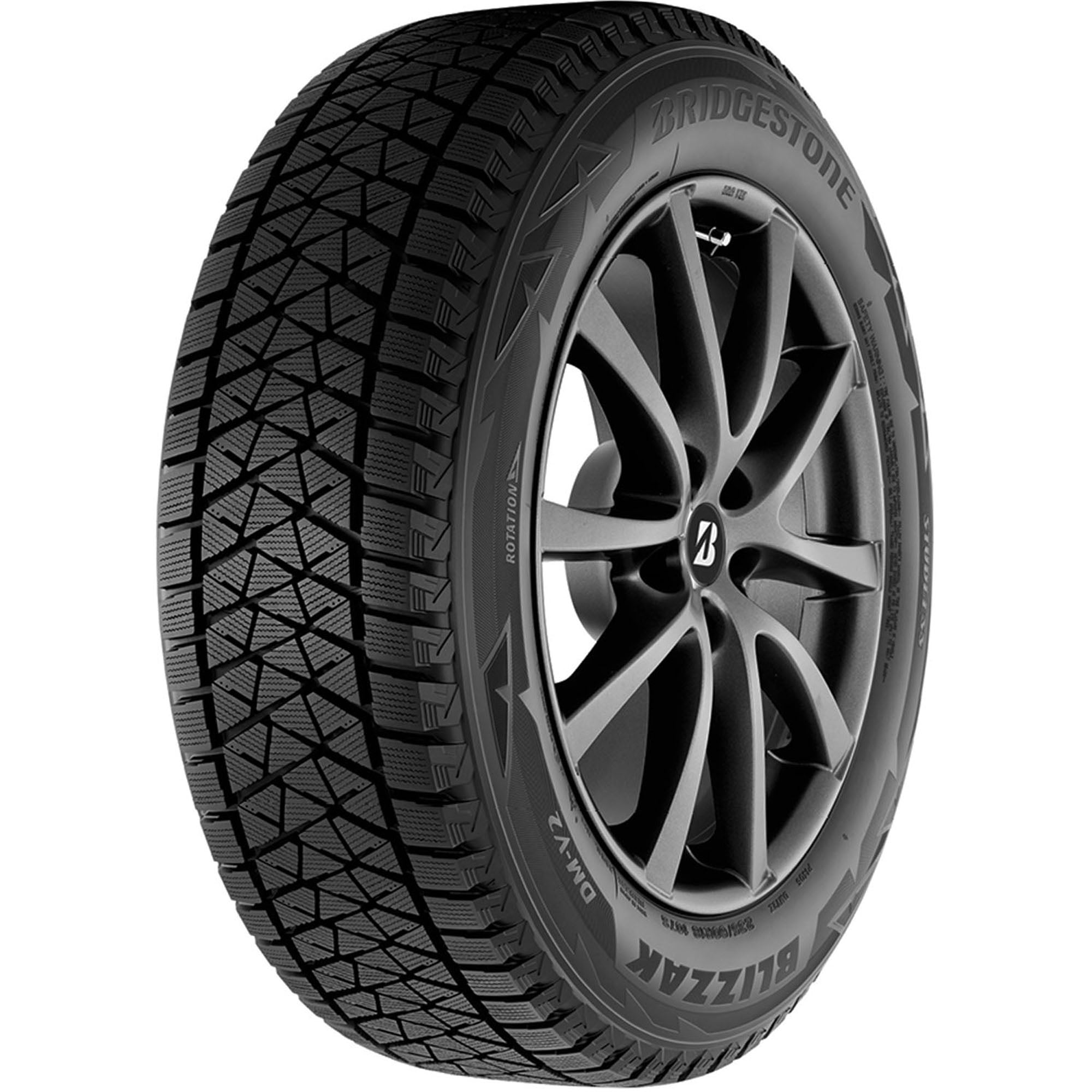 Bridgestone Blizzak DM-V2 Winter 245/65R17 107S Light Truck Tire Simolary simolary.com