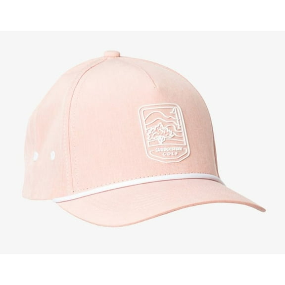 Bridgestone CC Rope Hat (Peach, Adjustable) Golf Cap 2025 NEW