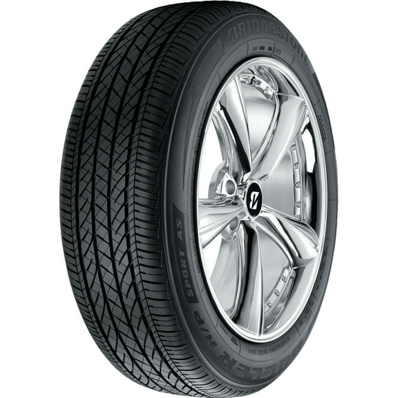 Bridgestone Dueler H/P Sport AS All Season 245/50R19 105H XL Passenger Tire Fits: 2023 BMW X4 M40i, 2023 BMW 740i Base