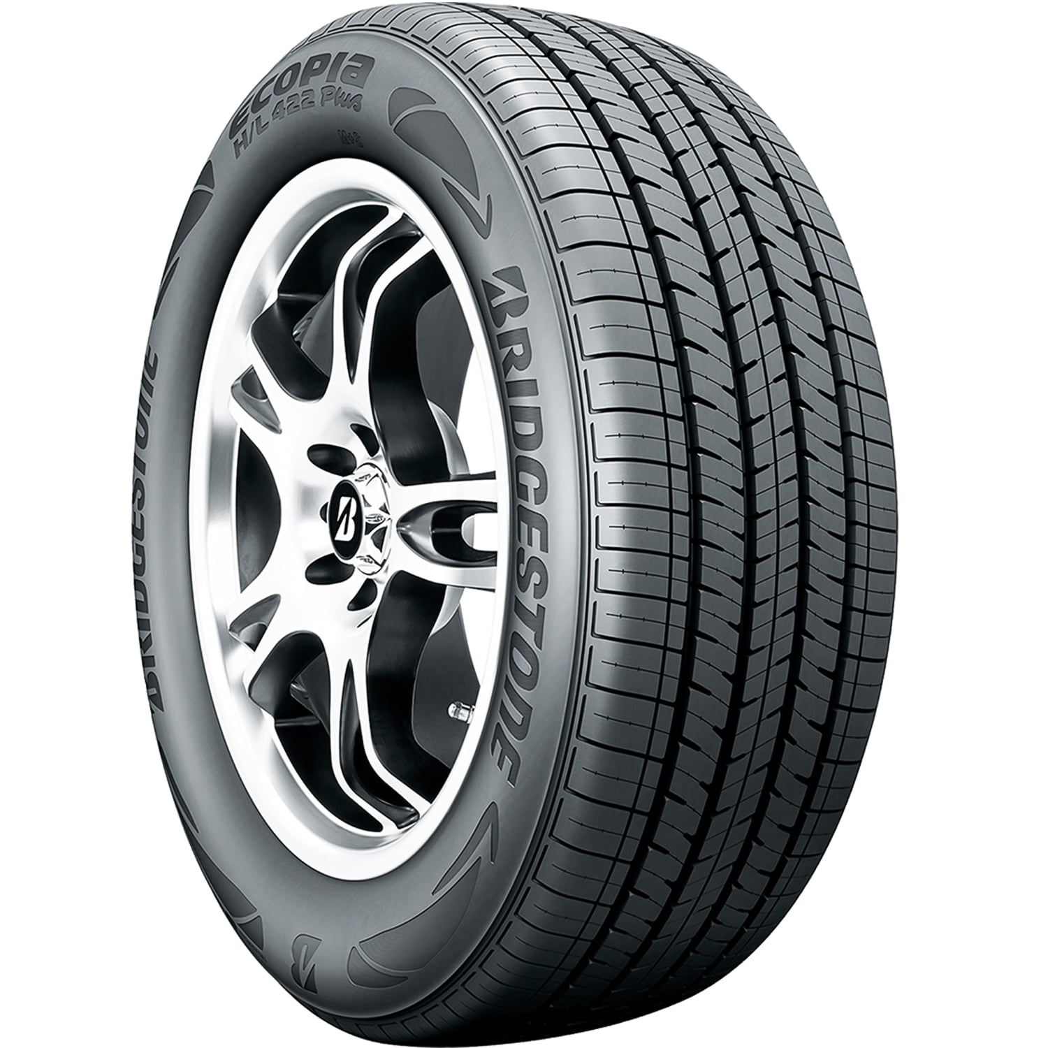 Bridgestone Ecopia H/L 422 Plus All Season 235/60R18 103H Passenger Tire  Fits: 2017-19 Honda CR-V EX-L, 2018-22 Honda Odyssey EX-L