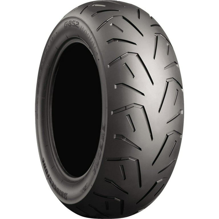 BRIDGESTONE - 343488 Bridgestone Exedra G852 Motorcycle Tire, Blackwall, Size 210