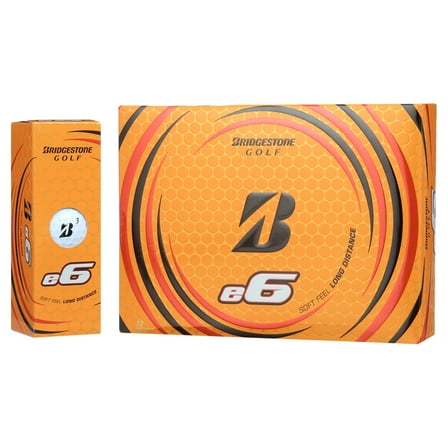 Bridgestone Golf 2021 e6 White Golf Ball, Dozen