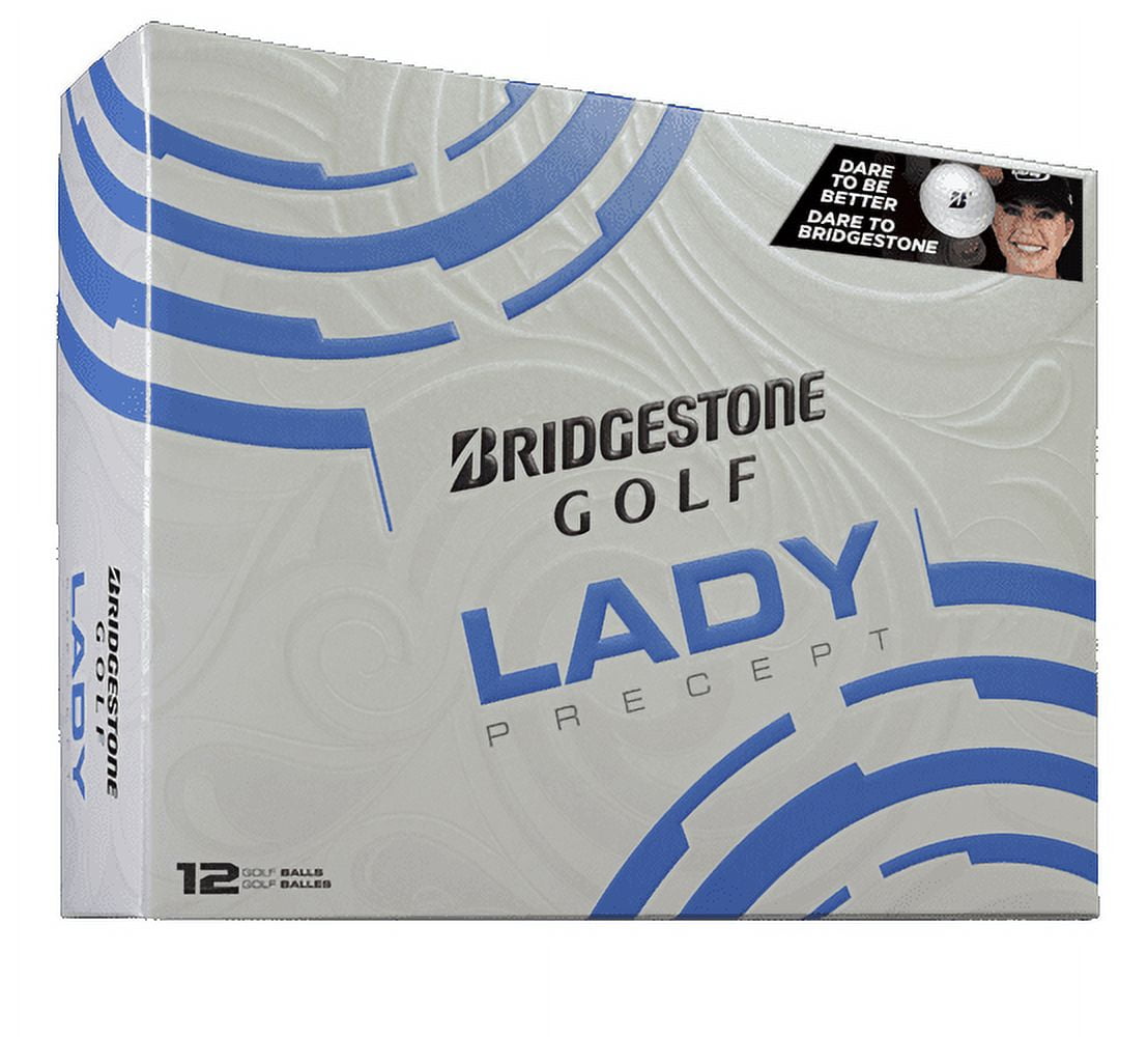 Bridgestone Golf Lady Precept Golf Balls, 12 Pack