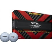 Bridgestone Golf Precept Distance Golf Balls, 15 Pack