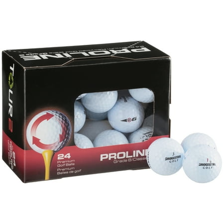 Bridgestone Golf Tour 2 Proline Golf Balls, Used, Good Quality, 24 Pack
