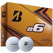 Bridgestone Golf e6 Golf Balls, White, 12 Pack