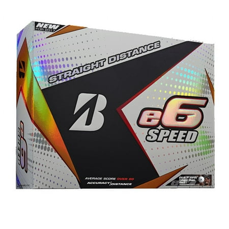 Bridgestone Golf e6 Speed Golf Balls, 12 Pack