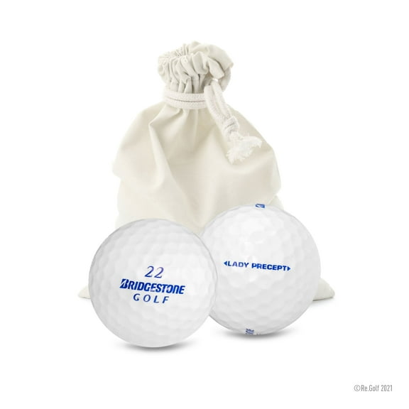 Bridgestone Lady - Quantity 12 in Eco-Friendly Bag (Professionally Recycled)