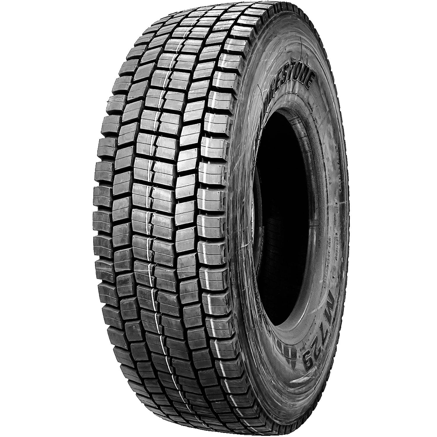 Bridgestone M729F 225/70R19.5 125/122L F 12 Ply Drive Commercial Tire