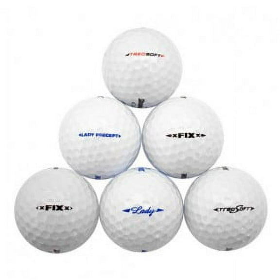 Bridgestone Mix Golf Balls, Mint, 5a, AAAAA Quality, 12 Pack, White