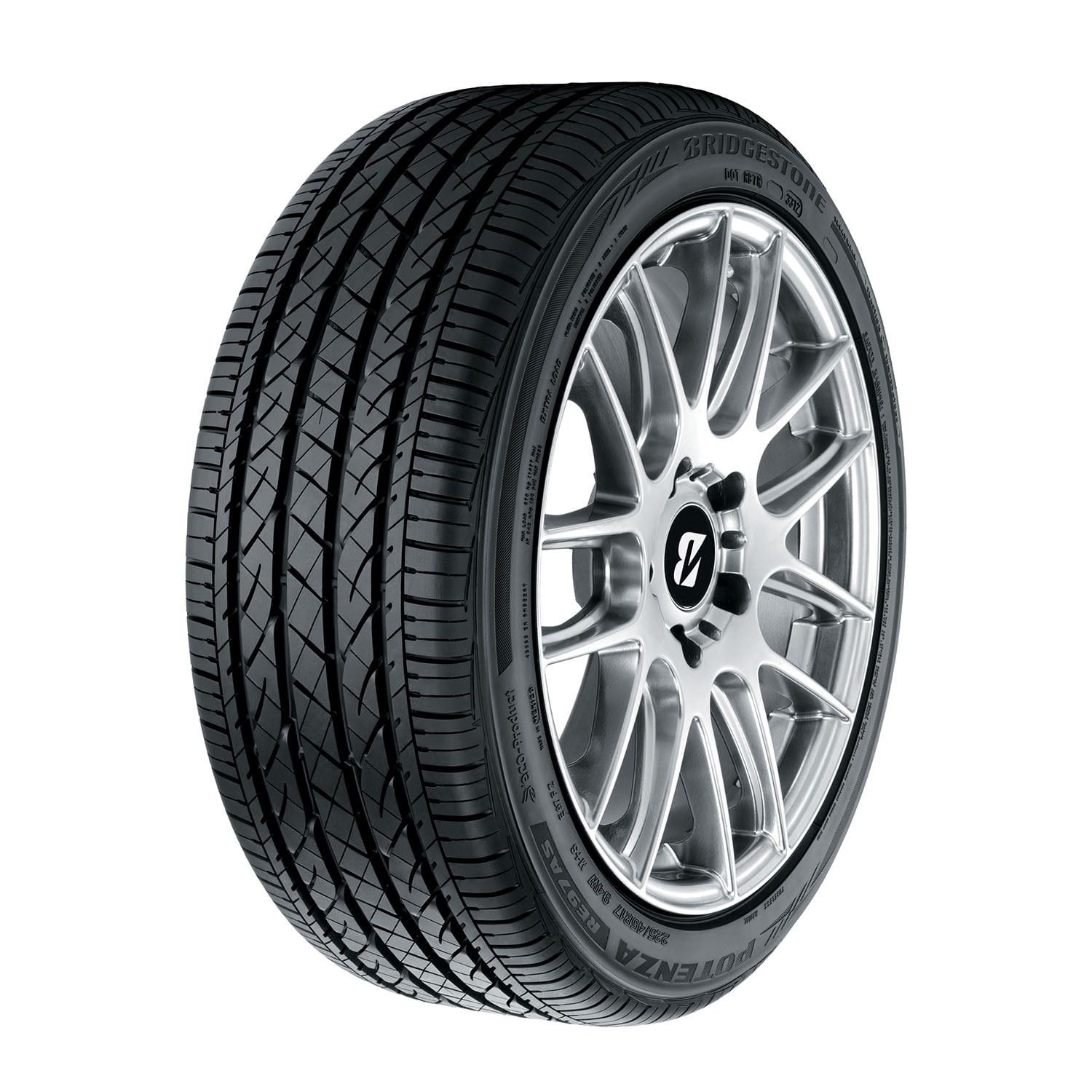 Bridgestone Potenza RE97AS RFT All Season P225/55R17 95V Passenger Tire