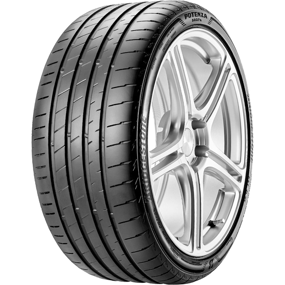 Bridgestone Potenza S007A RFT 285/30R20 99Y XL Performance Run Flat Tire  Fits: 2017-23 Chevrolet Camaro ZL1, 2022-23 BMW M3 Competition xDrive 