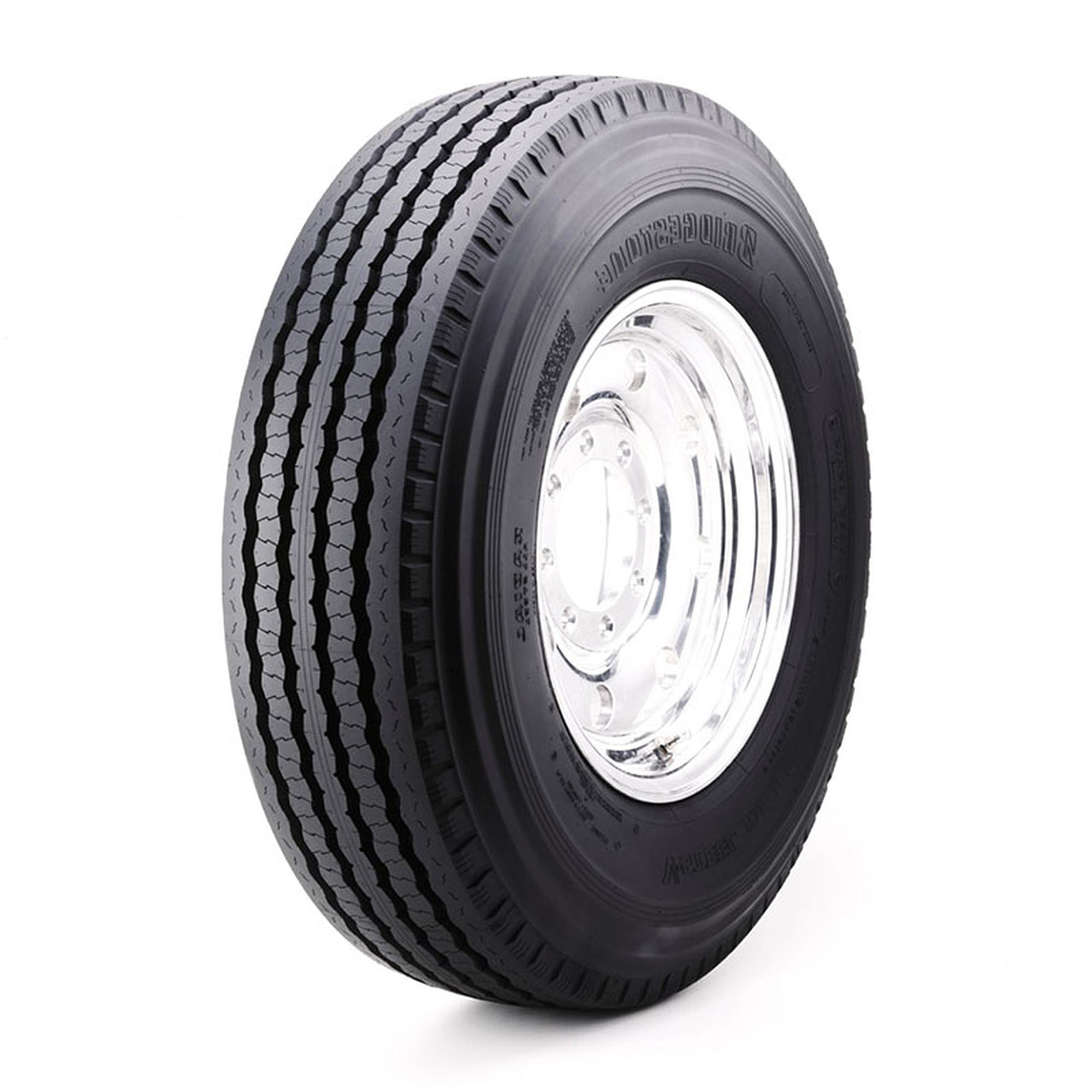 Bridgestone R187 Highway 8R19.5 110L F Commercial Tire - Walmart.com