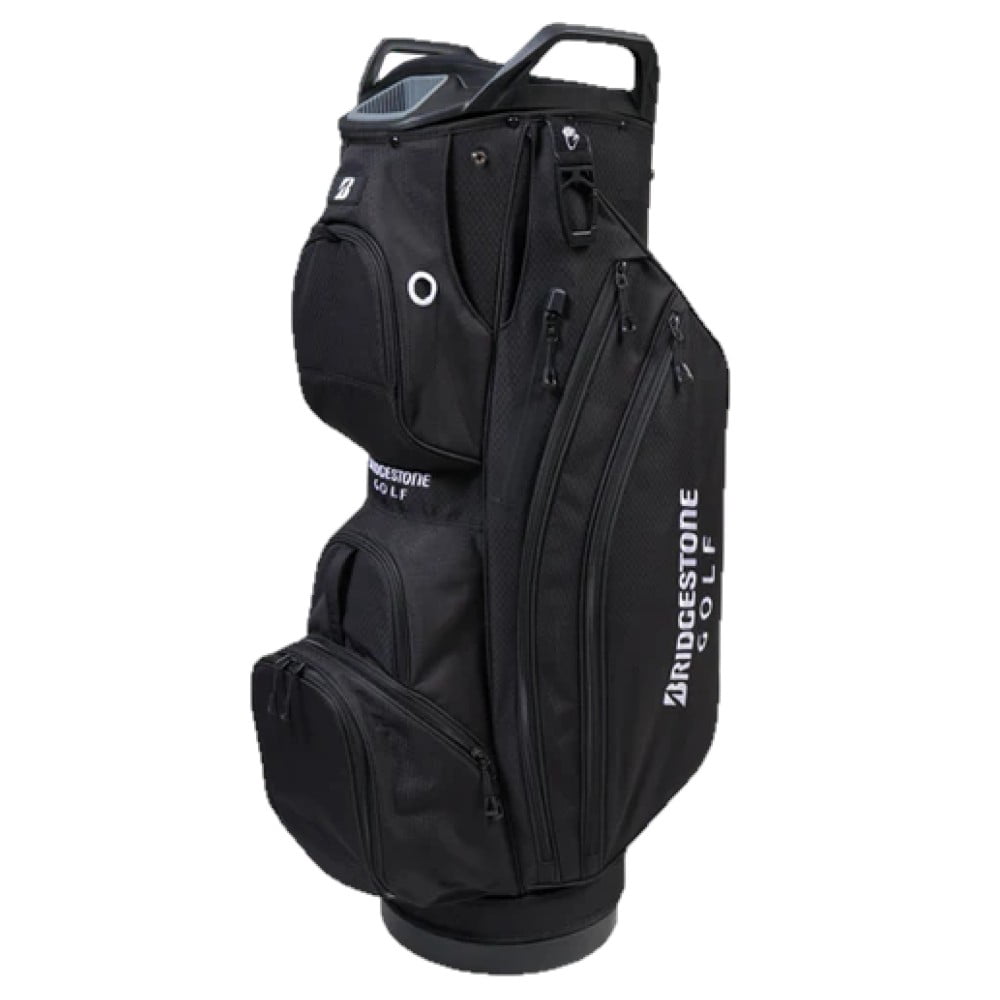 NEW Bridgestone Golf 2026 Signature Cart Bag 14-Way Top - Black