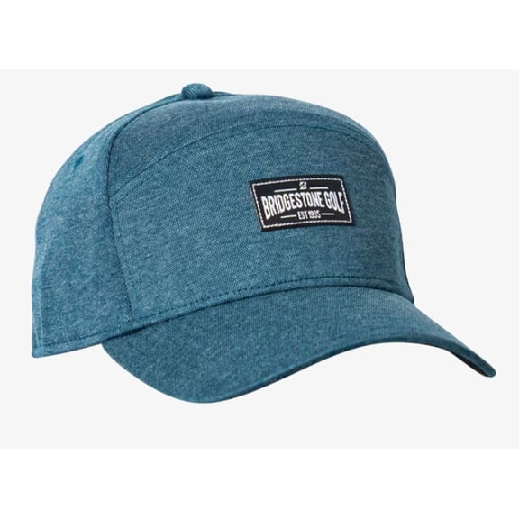 Bridgestone Golf Split Panel EST 1935 Adjustable Hat - One Size - Blue -