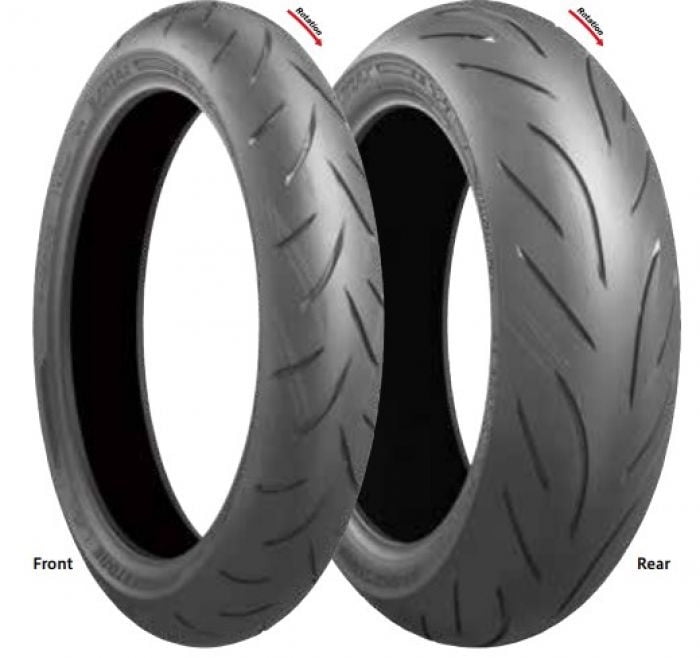 ほぼ新品 BRIDGESTONE S21F 120/70-17 Bridgestone Battlax Hypersport S21 Front Tire (120/70ZR17
