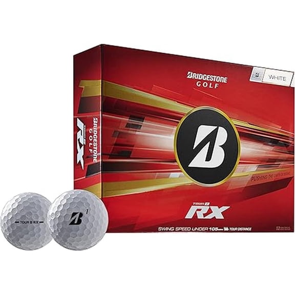 Bridgestone Tour B-RX Golf Balls (White, 12pk) 1 Dozen  2026 NEW