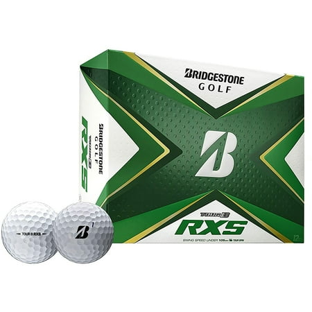 Bridgestone Tour B RXS Golf Balls-Dozen White