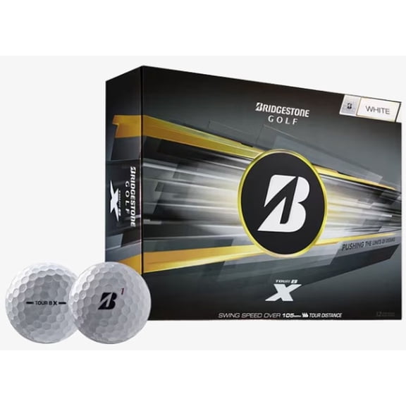 Bridgestone Tour B-X Golf Balls (White, 12pk) 1 Dozen  2026 NEW