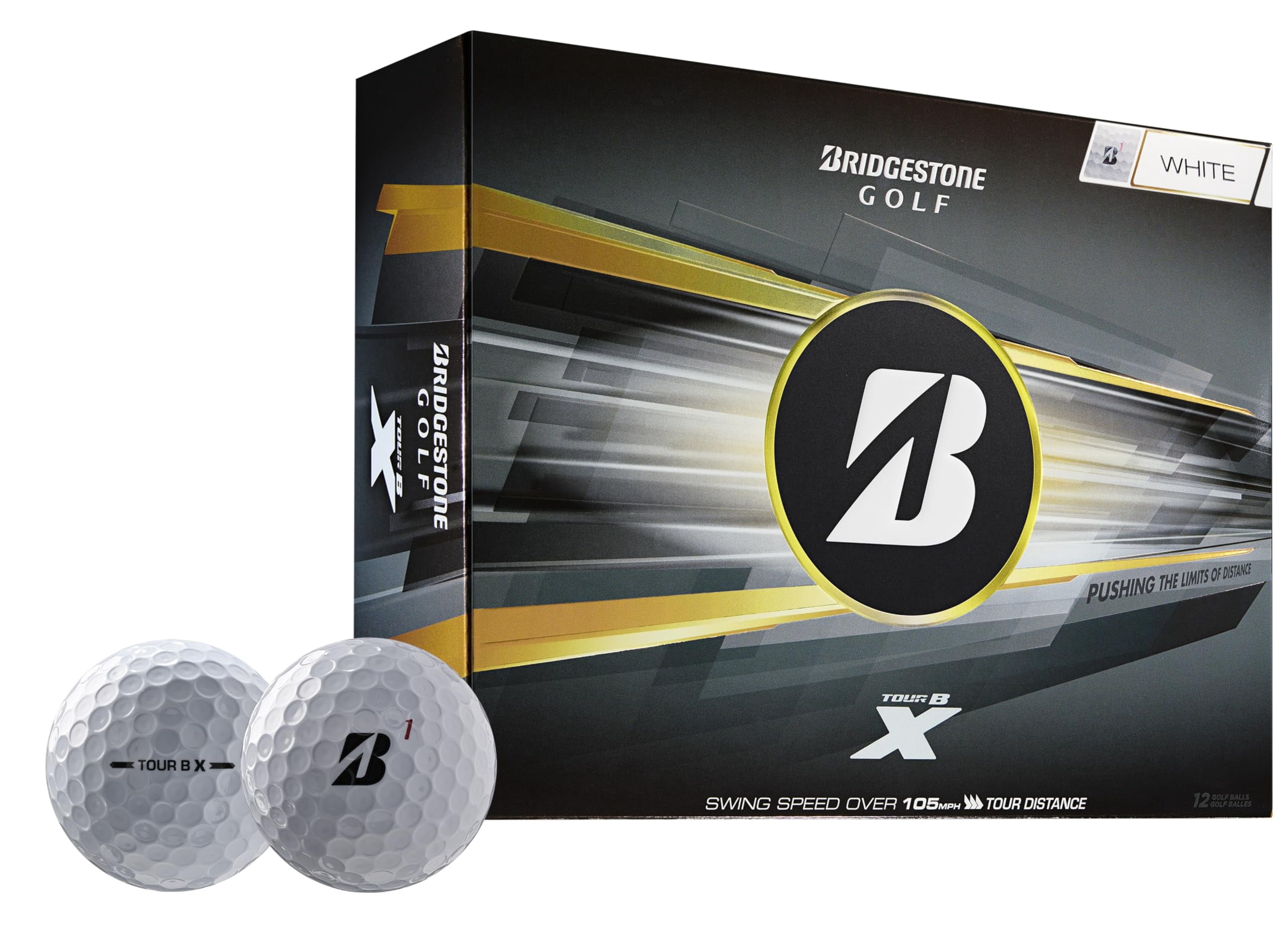 ブリヂストン TOUR B X ホワイト 12個入り 3BOX Bridgestone Tour B-X Golf Balls (White, 12pk) 1 Dozen 2026 NEW