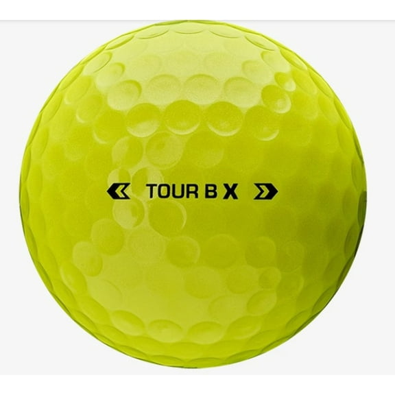 Bridgestone Tour B-X Golf Balls (Yellow, 3pk) 1 Sleeve 2024 NEW
