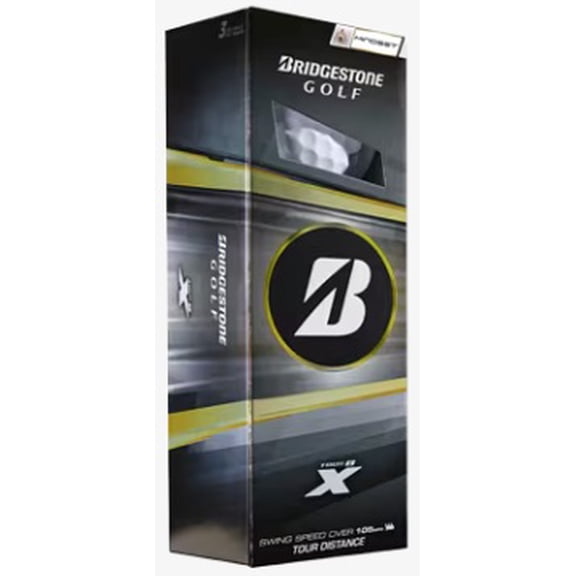 Bridgestone Tour B-X Mindset Golf Balls (White, 3pk) 1 Sleeve 2026 NEW