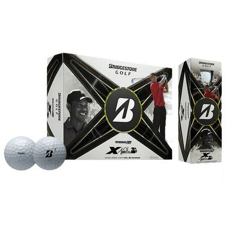 Bridgestone Tour B-X Tiger Woods Edition Golf Balls (White,12pk) 1