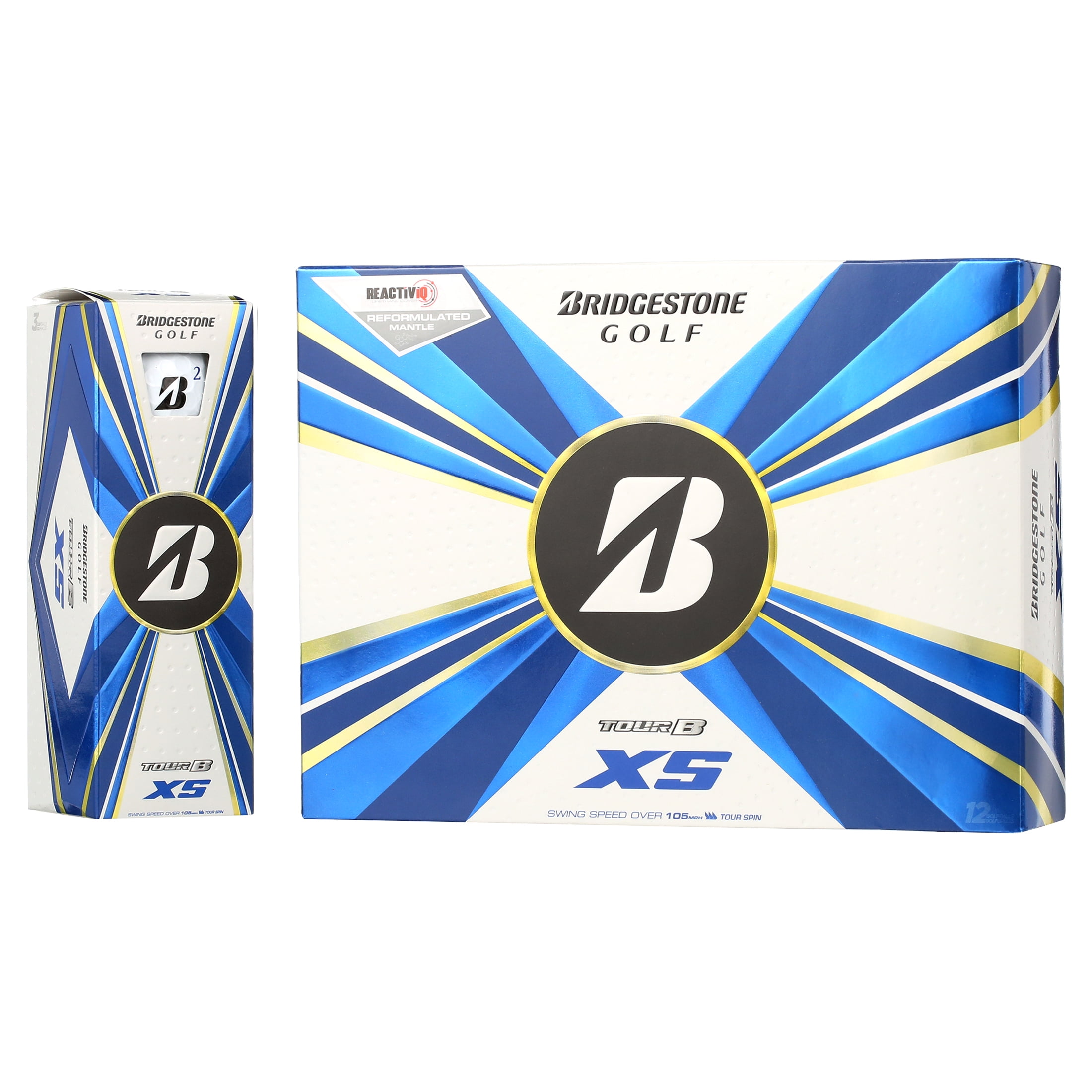 Bridgestone 2022 Tour B X Golf Balls, Ultimate Distance