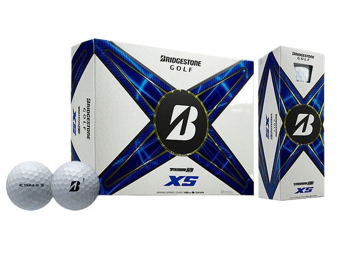 BRIDGESTONE GOLF TOUR B XS ホワイト 12個入り×2 Bridgestone Golf Tour B XS Golf Balls, 12 Pack, White