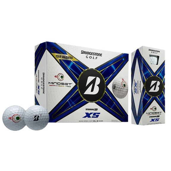 Bridgestone Tour B XS Mindset Golf Balls [24-Ball] White