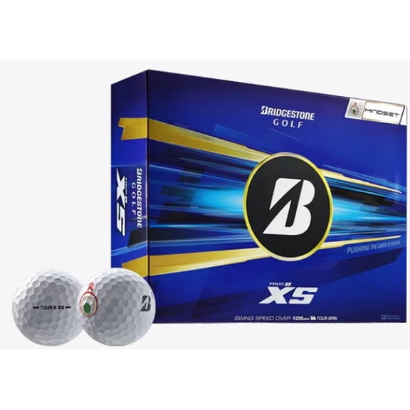 Bridgestone Tour B-XS Mindset Golf Balls (White,12pk) 1 Dozen 2026 NEW