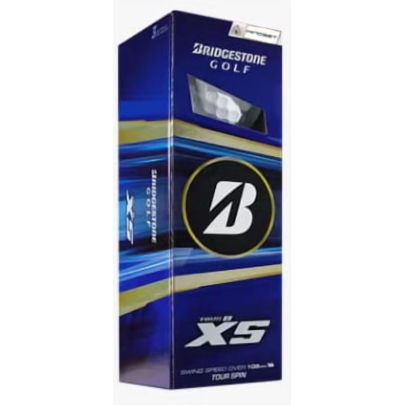 Bridgestone Tour B-XS Mindset Golf Balls (White, 3pk) 1 Sleeve 2026 NEW