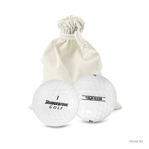 Bridgestone Tour B330 - Quantity 12 in Eco-Friendly Bag (Professionally Recycled)