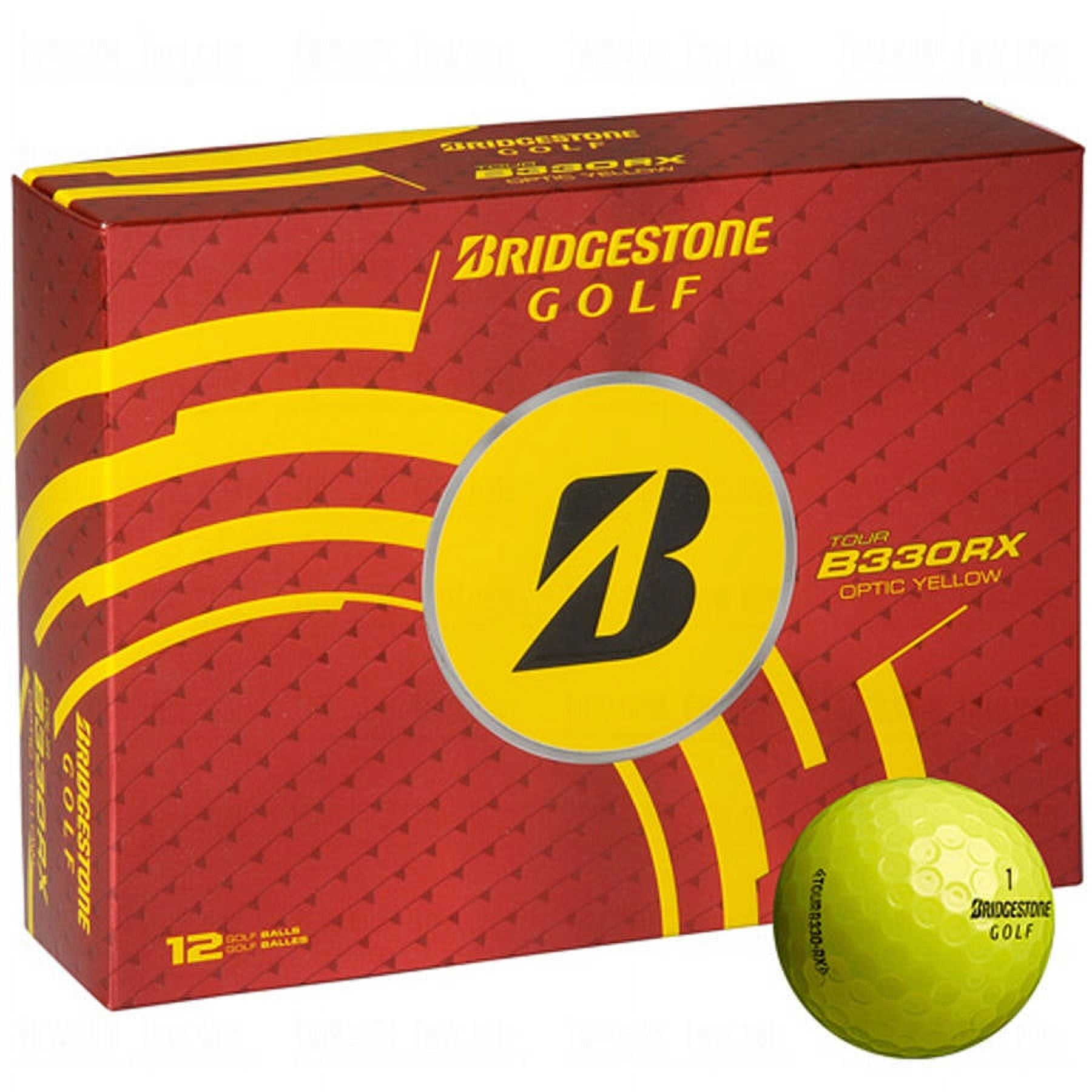 Bridgestone Tour B330RX Golf Balls (Optic Yellow, 12pk, 2014) Amateur