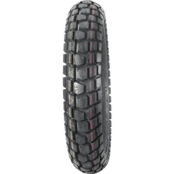 Bridgestone Trail Wing TW42 Rear Motorcycle Tire 120/90-17 64S Dual Sport Bias 4-Ply Blackwall (72446)