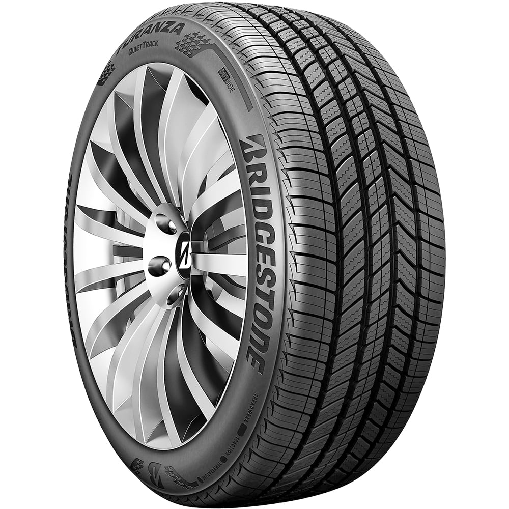 Bridgestone Turanza QuietTrack 225/60-16 98 H Tire Fits: 2010 Subaru Outback 2.5i, 2005 Subaru Outback i