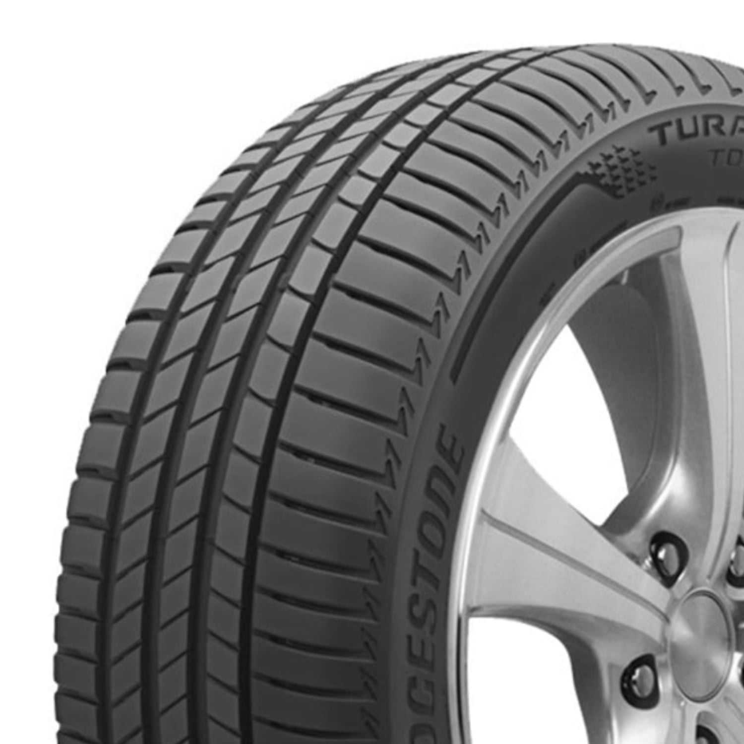 Bridgestone Turanza T005 225/50R17 94Y Tire Fits: 2012-15 