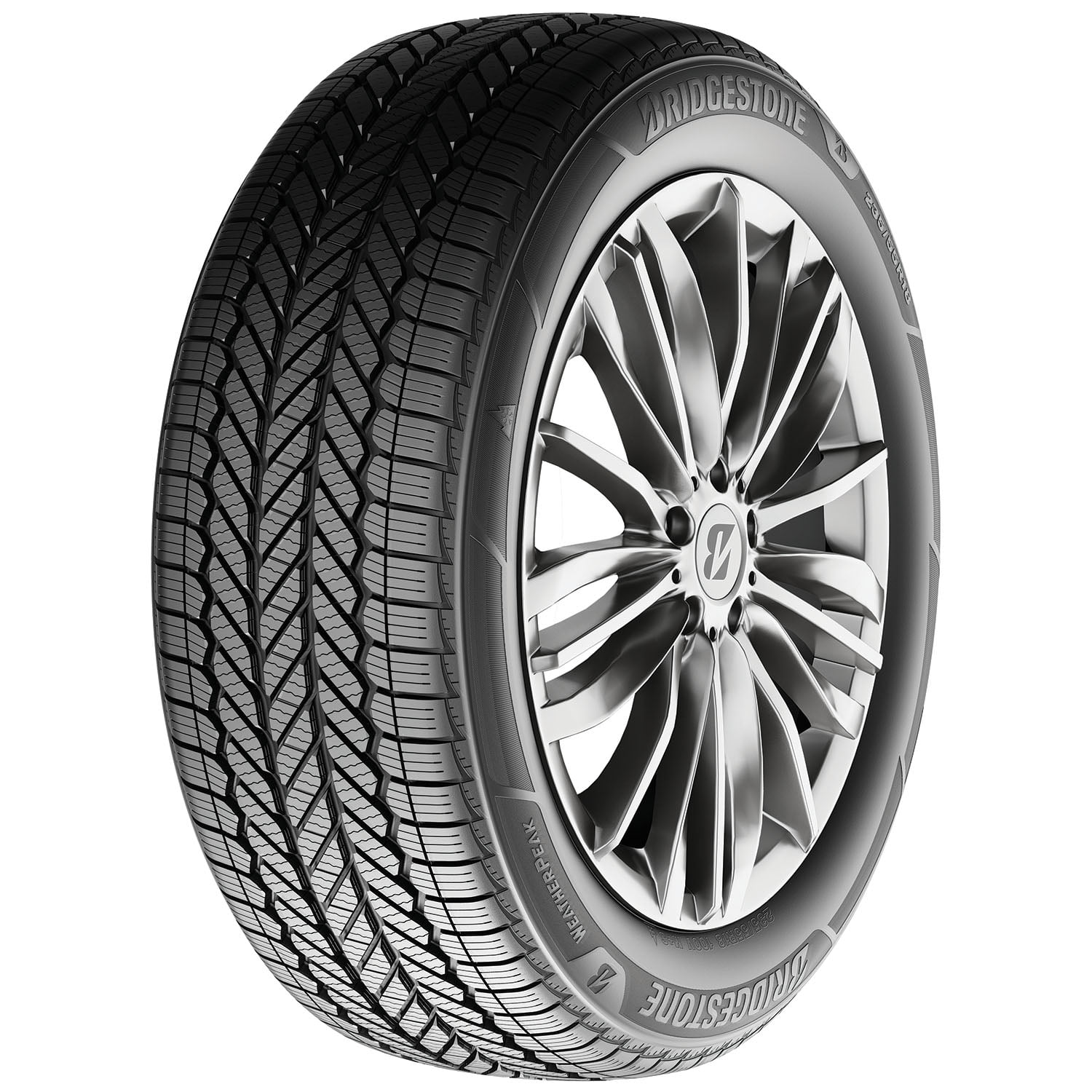 Bridgestone Weatherpeak 205/55R16 91V Highway Terrain Passenger Car Tires