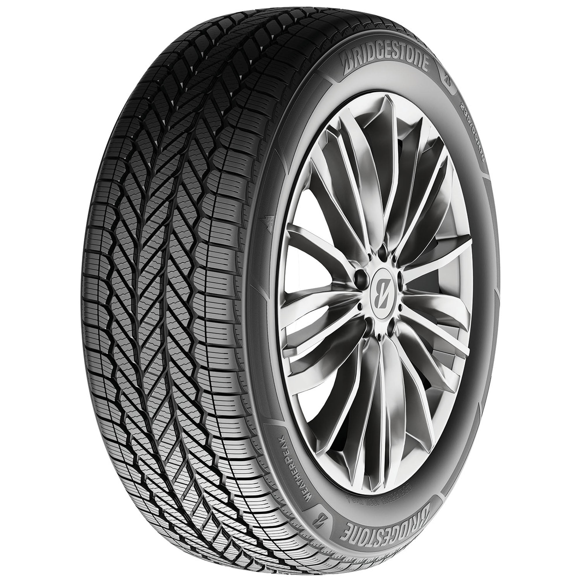 Bridgestone Weatherpeak All Weather 195/55R16 87V Passenger Tire Fits: 2007-09 Toyota Prius Touring, 2005-06 Toyota Corolla XRS Sansujyuku sansujyuku.com