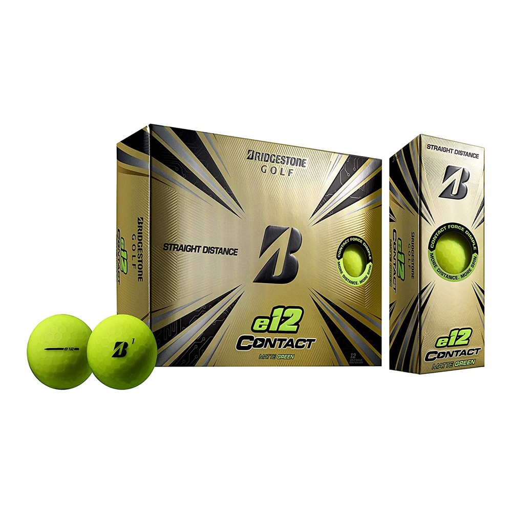 Bridgestone e12 Contact Yellow Golf Ball Dozen