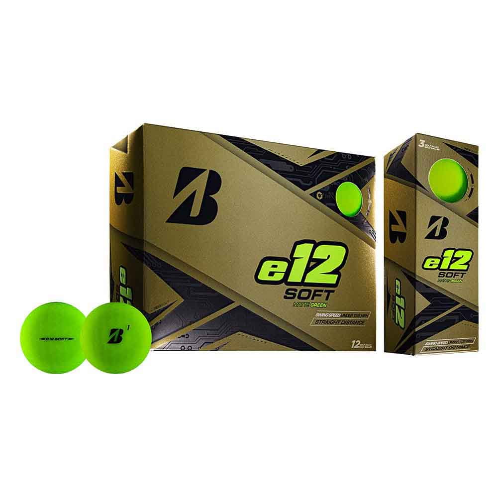 Bridgestone e12 Soft Golf Balls, Matte Yellow, 12 Pack - Walmart.com