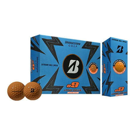 Bridgestone e9 Long Drive Golf Balls Orange 1-Dozen