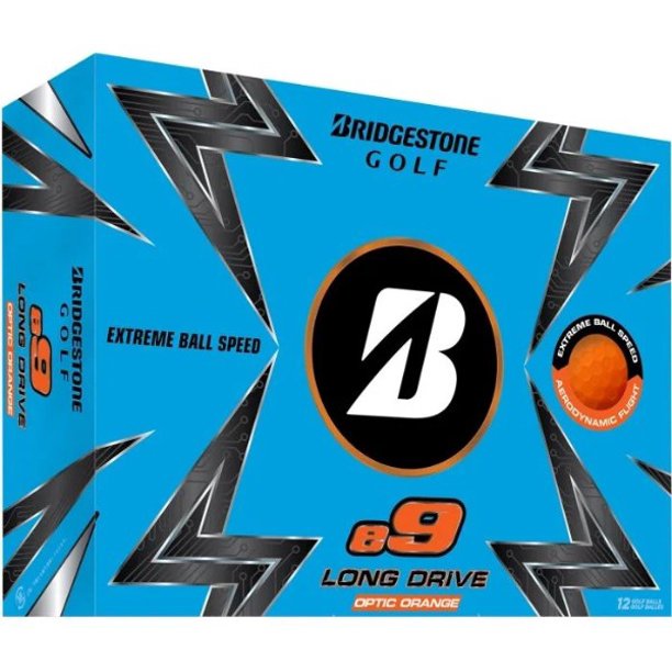 Bridgestone e9 Long Drive Golf Balls Orange 1Dozen