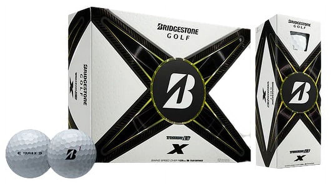 Bridgestone 2022 Tour B X Golf Balls, Ultimate Distance, Soft Feel 