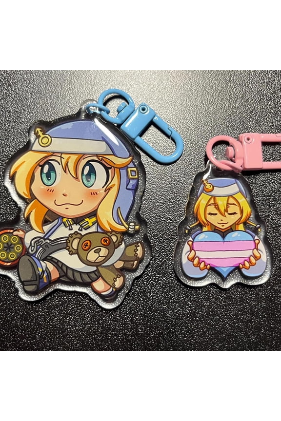 Bridget Guilty Gear Charms (1 keychain)