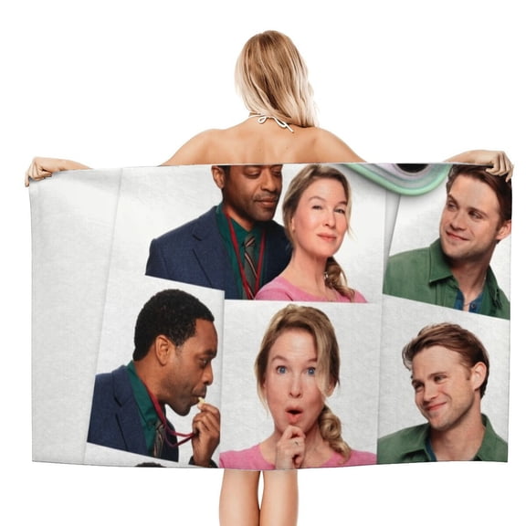 Bridget Jones Mad About the Boy Gifts Beach Towel for Women Girl Birthday Inspired Fan Bath Outdoor Music Lover