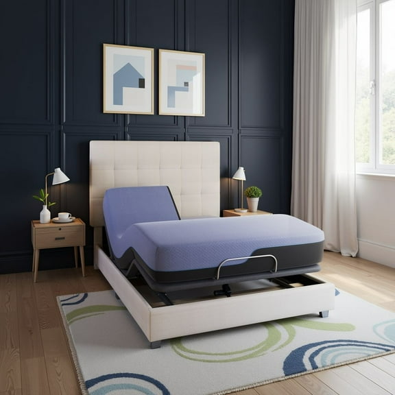 Bridgevine Home 12 inch Refresh Flex Top Hybrid Cooling GelCare Memory Foam and Coil Adult Mattress, King Size