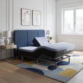 thumbnail image 1 of Bridgevine Home 12 inch Refresh Flex Top Memory Foam Hybrid Mattress and Adjustable Base Bundle, Queen Size, 1 of 17
